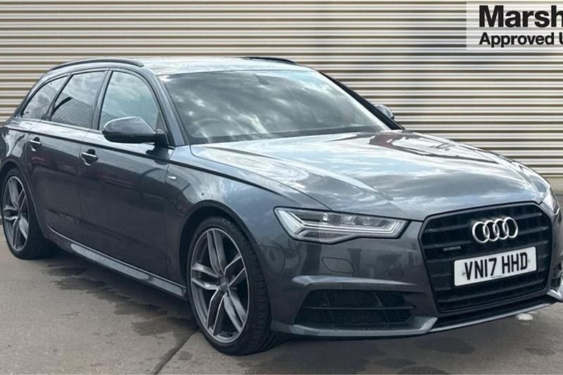 Grey Used 2017 Audi A6 Black Edition Estate | £16,038 (Fair price) - Image 1/4