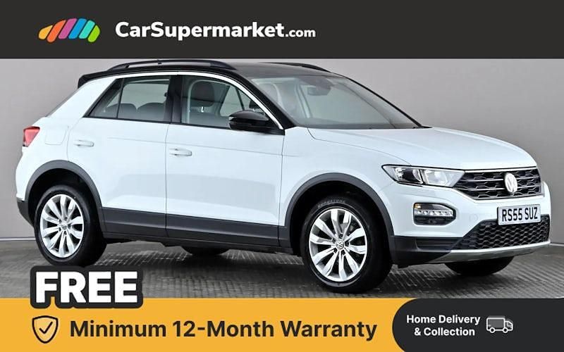 Used VW T-Roc SE 116 HP (85 kW) 2020 White SUV