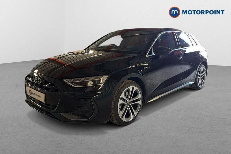 Used Audi A3 e-tron S-Line 2025 Black Hatchback