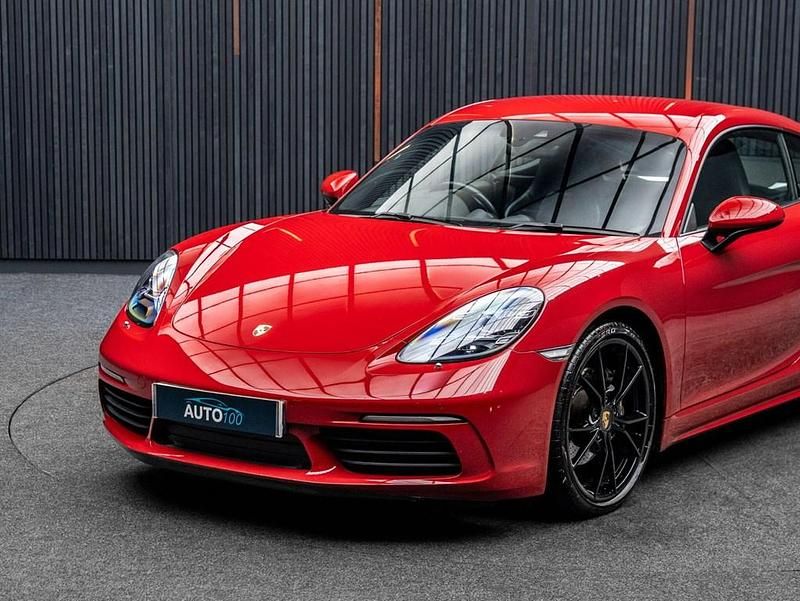 Used Porsche 718 Cayman 2019 Red Coupe
