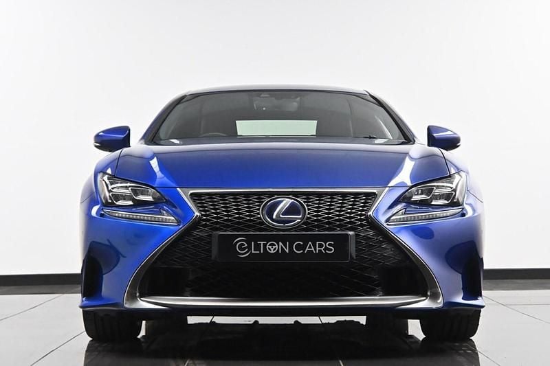 Used Lexus RC300h Sport Line 2016 Blue Coupe
