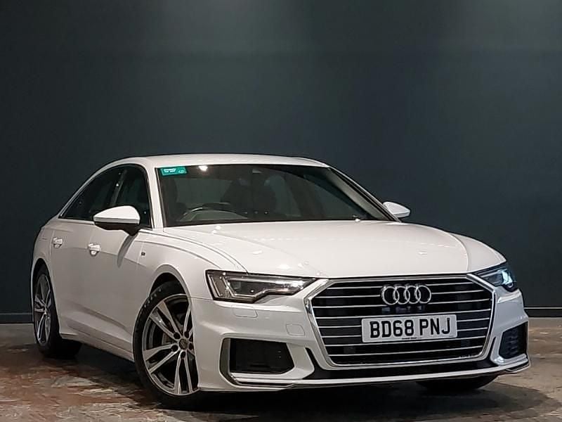 White Used 2018 Audi A6 S-Line Sedan | £20,498 (A bit pricey) - Image 1/4