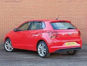 Begagnad VW Polo SEL 115 HK (84 kW) 2018 Röd Halvkombi