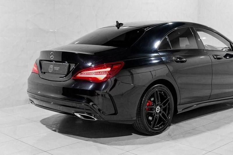 Used Mercedes CLA220 AMG line 2018 Black Sedan