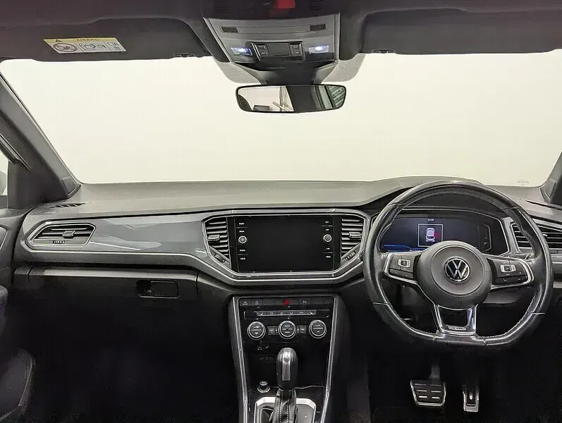 Used VW T-Roc R-line 150 HP (110 kW) 2021 White SUV