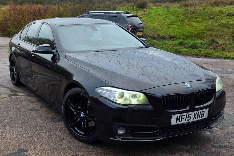 Used BMW 520 Luxury Line 2015 Black Sedan