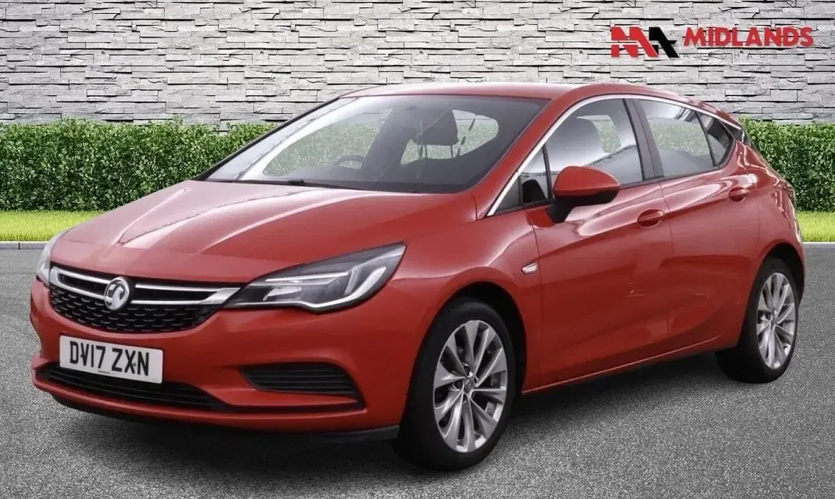 Used Vauxhall Astra Design Edition 2017 Red Hatchback
