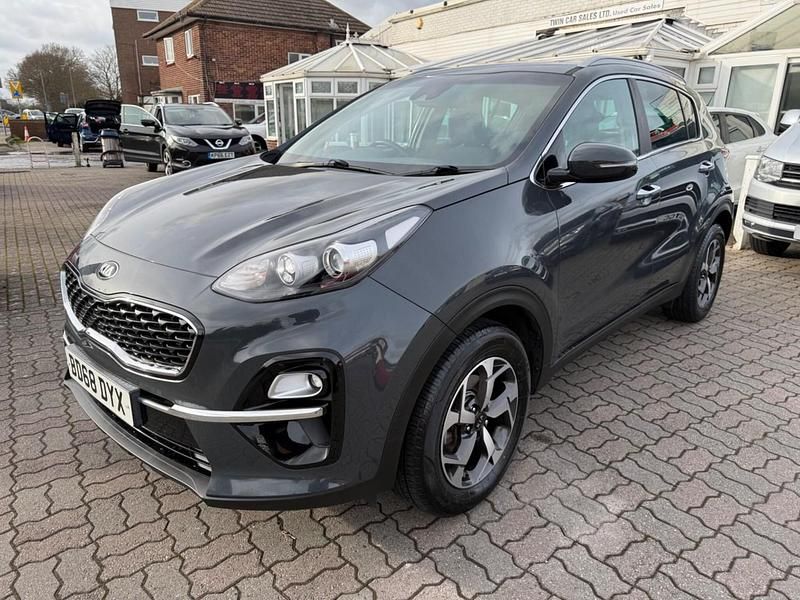 Used Kia Sportage 130 HP (95 kW) 2018 Grey SUV