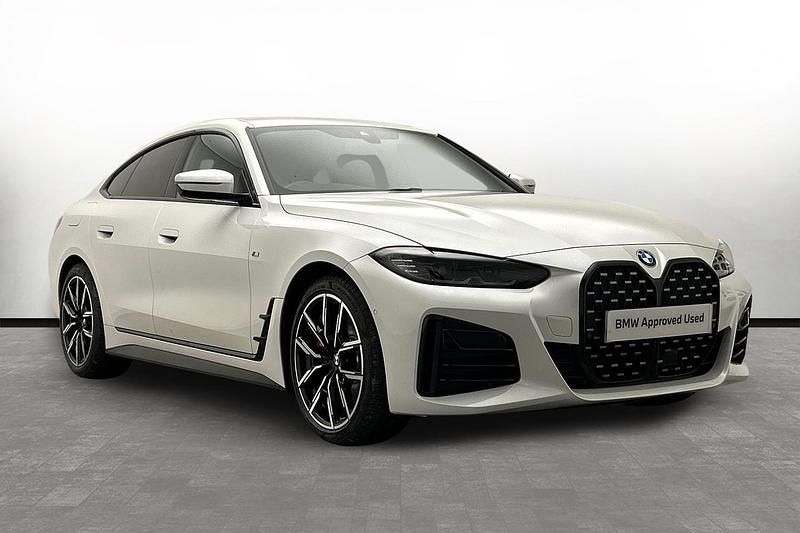 White Used 2022 BMW 420 Gran Coupé M Sport Coupe | £29,500 (Fair price) - Image 1/3