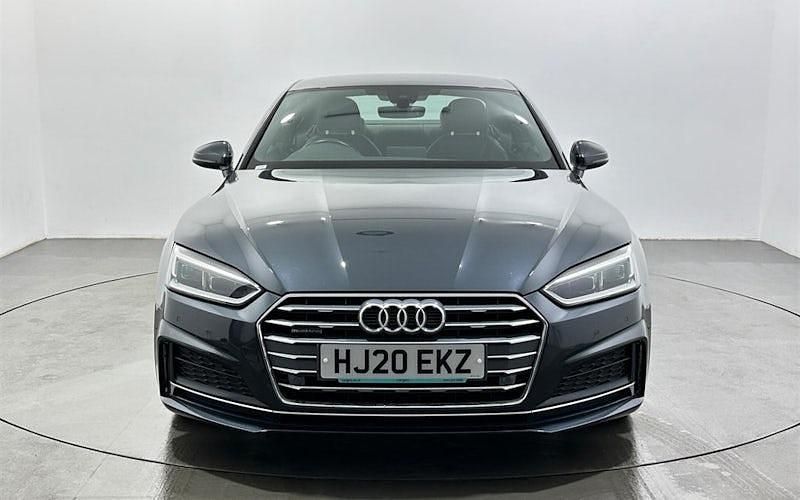 Begagnad Audi A5 S-Line 190 HK (139 kW) 2019 Grå Sportkupé