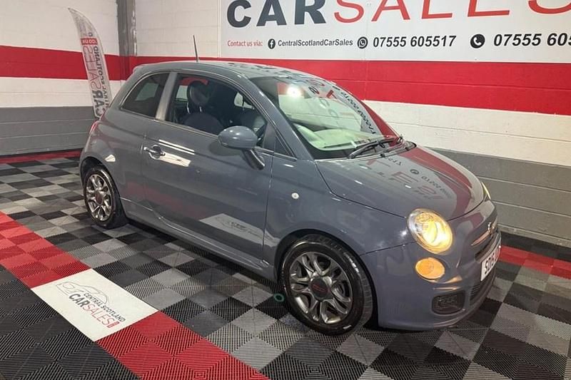 Grey Used 2015 Fiat 500 S Hatchback | £4,299 (Good price) - Image 1/1