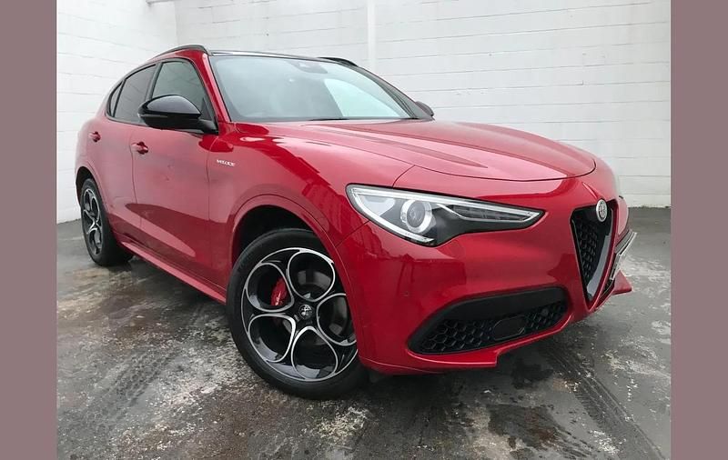 Red Used 2022 Alfa Romeo Stelvio Veloce SUV | £27,999 (Fair price) - Image 1/3