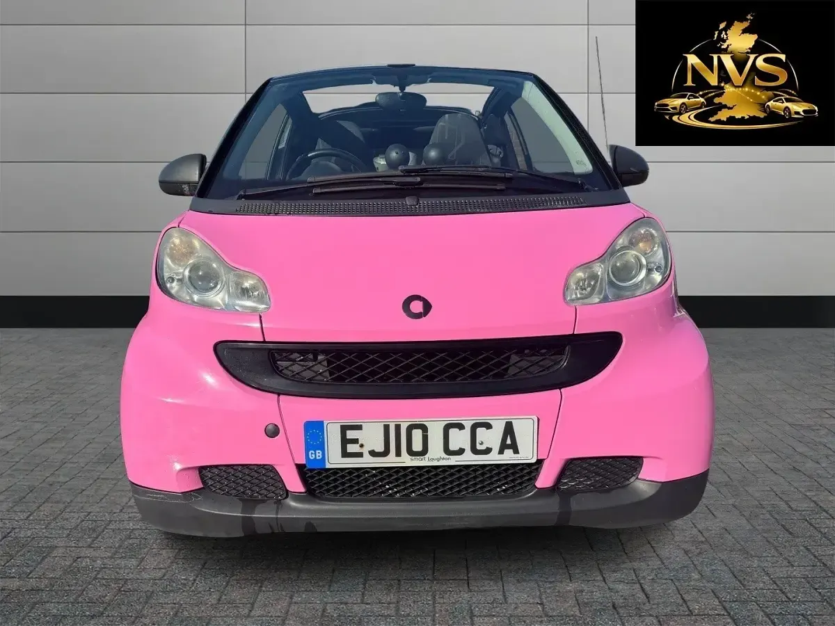 Used Smart ForTwo Cabrio Passion 84 HP (61 kW) 2010 Black Cabriolet