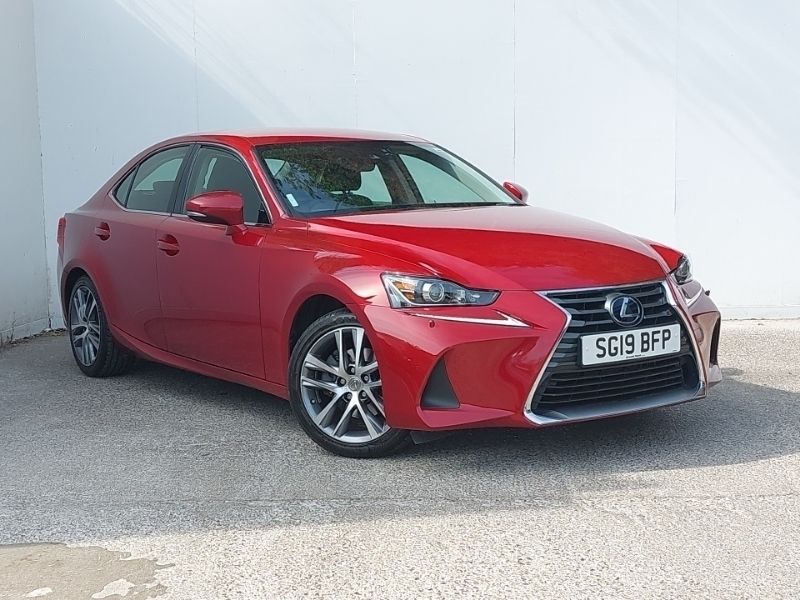 Red Used 2019 Lexus IS300h Sedan | £15,998 (Fair price) - Image 1/4