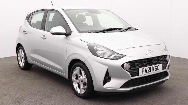 Silver Used 2021 Hyundai i10 SE Hatchback | £11,999 (Fair price) - Image 1/4
