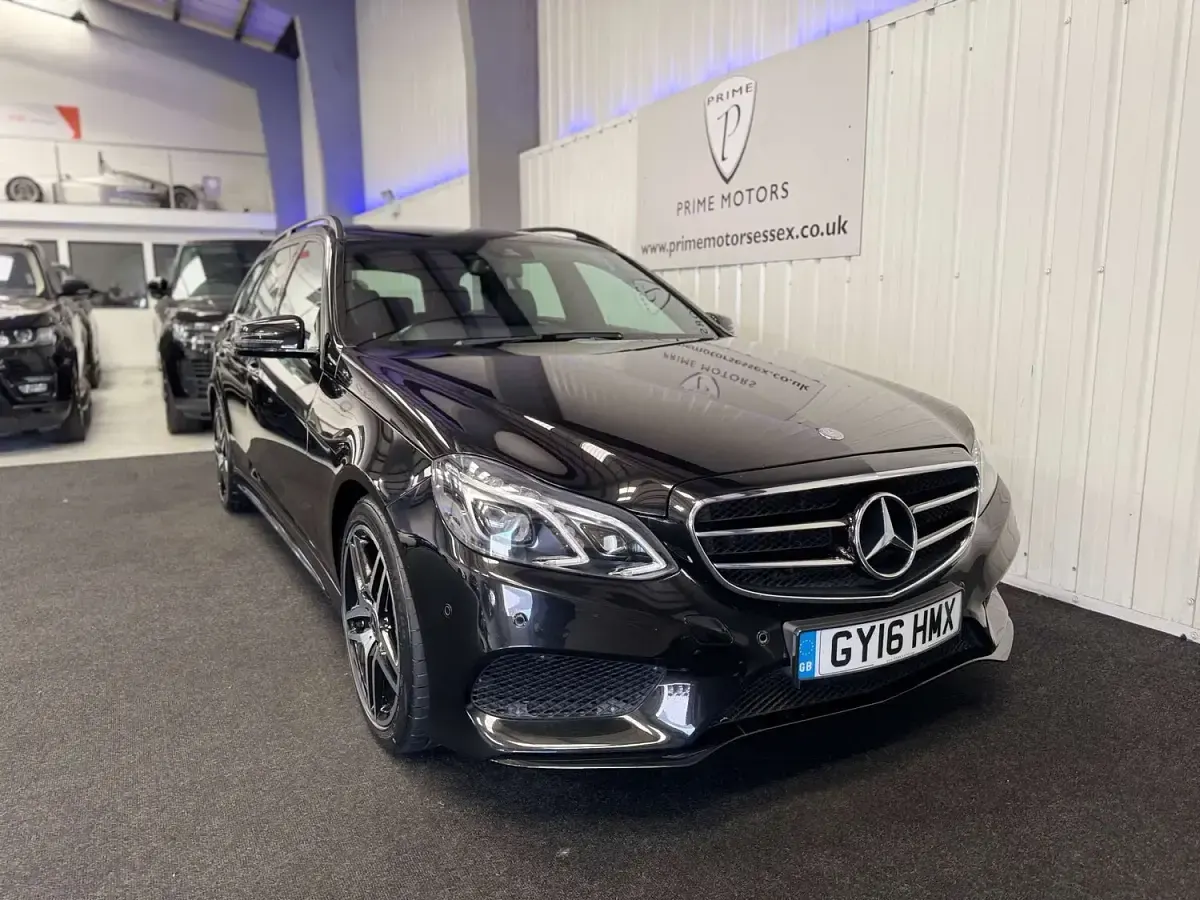 Used Mercedes E220 AMG 2016 Black Estate