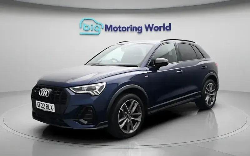 Used Audi Q3 Black Edition 190 HP (139 kW) 2022 Blue SUV