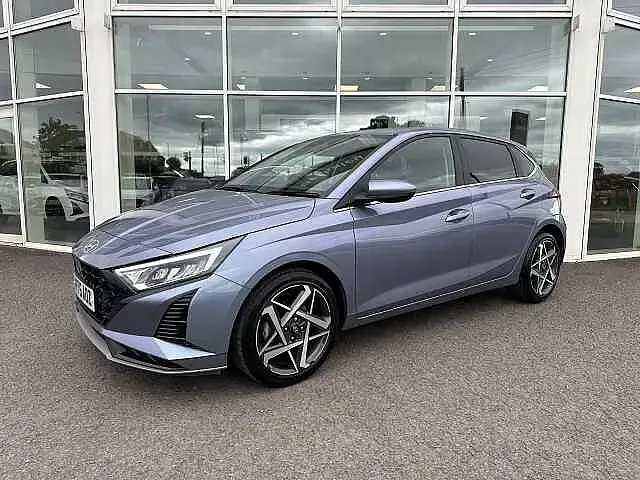 Used Hyundai i20 Premium 2025 Blue Hatchback