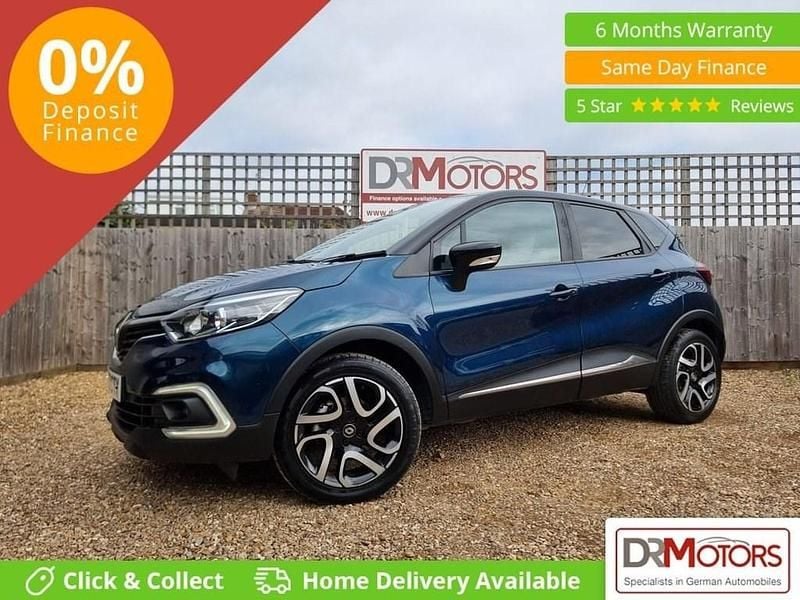 Blue Used 2019 Renault Captur Iconic SUV | £7,640 (Fair price) - Image 1/4