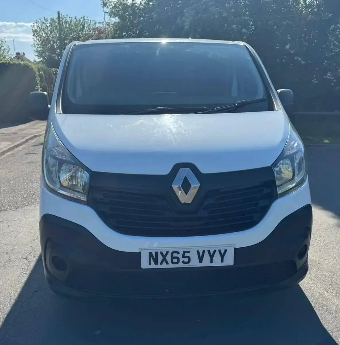 Gebraucht Renault Trafic Business 2015 Weiß Van / Kleinbus