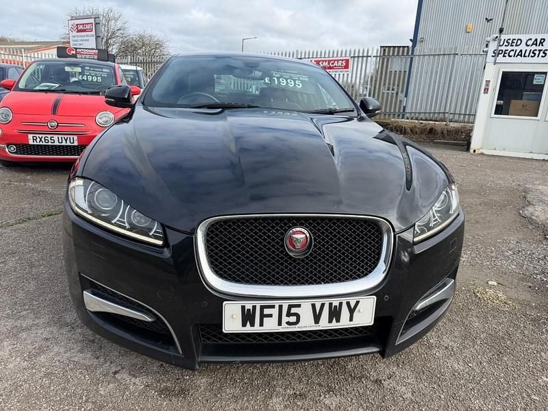 Used Jaguar XF R-Sport 163 HP (119 kW) 2015 Black Sedan