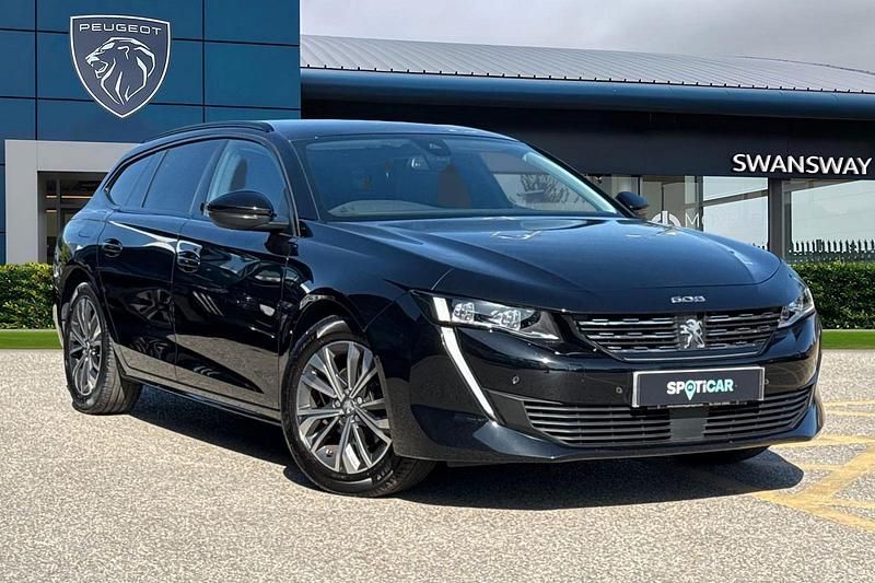 Black Used 2022 Peugeot 508 Allure Premium Estate | £14,495 (Good price) - Image 1/4