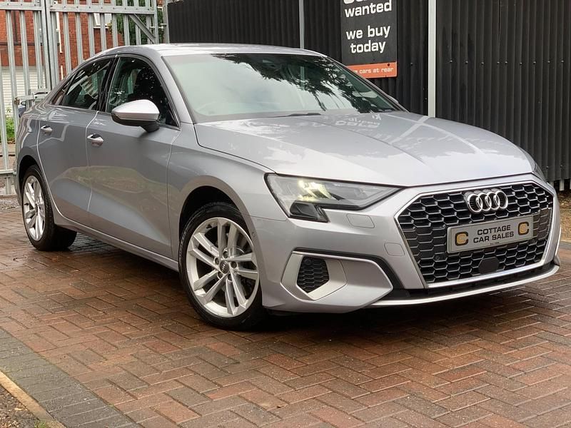 Silver Used 2020 Audi A3 Sport Sedan | £13,150 (Fair price) - Image 1/4
