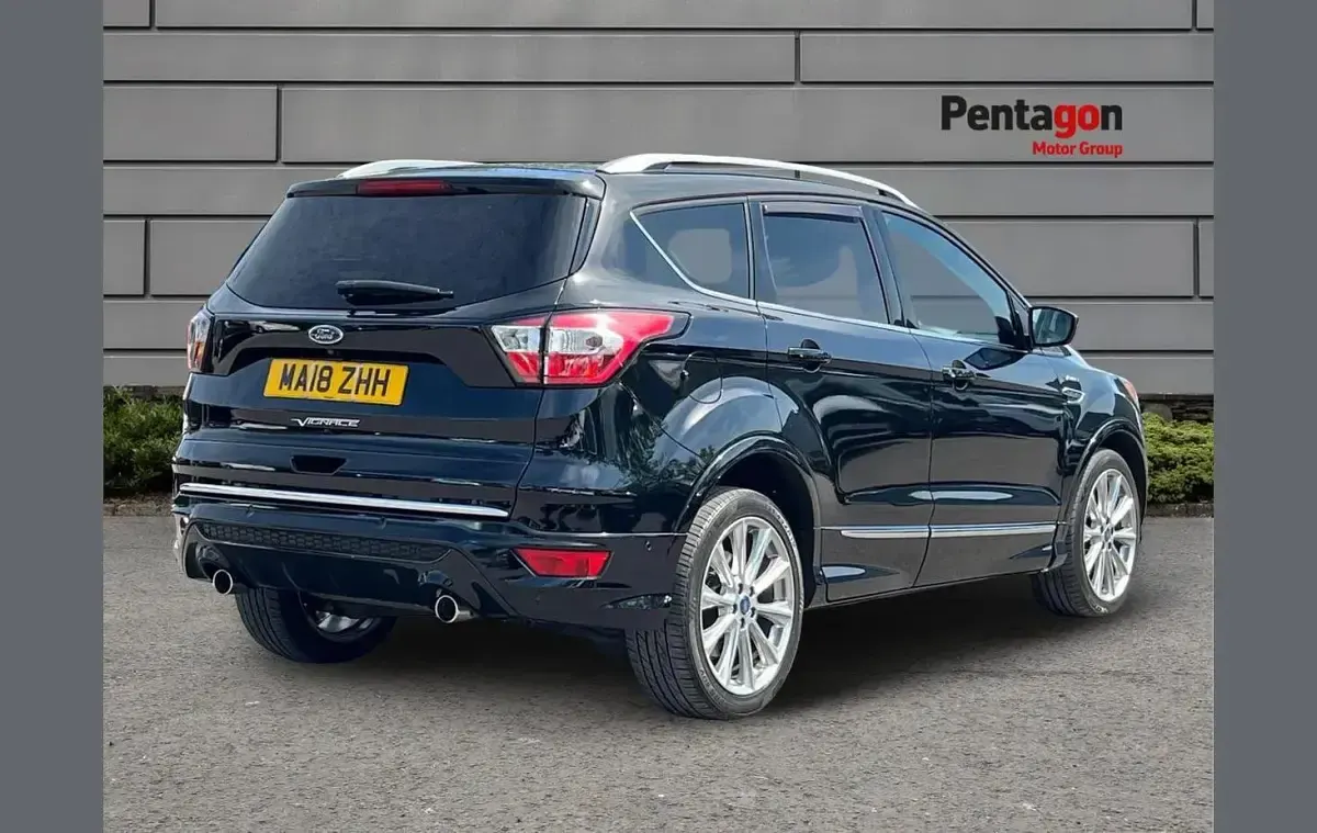 Used Ford Kuga Vignale 150 HP (110 kW) 2018 Black SUV