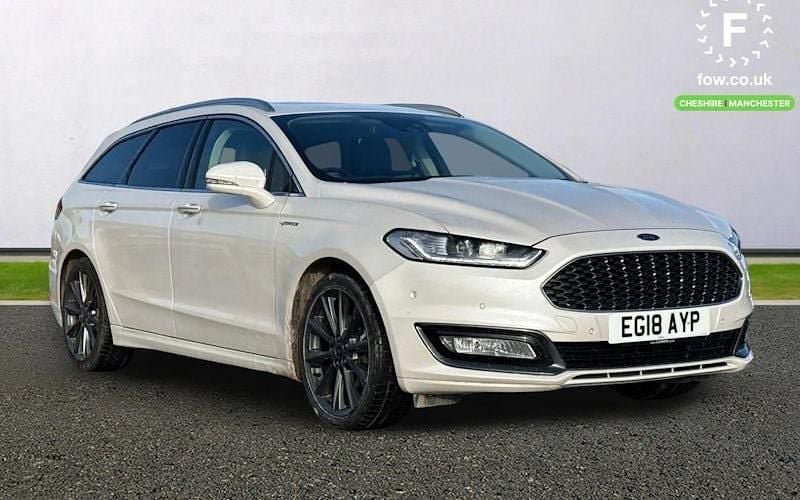 Used Ford Mondeo Vignale 209 HP (153 kW) 2018 White Estate
