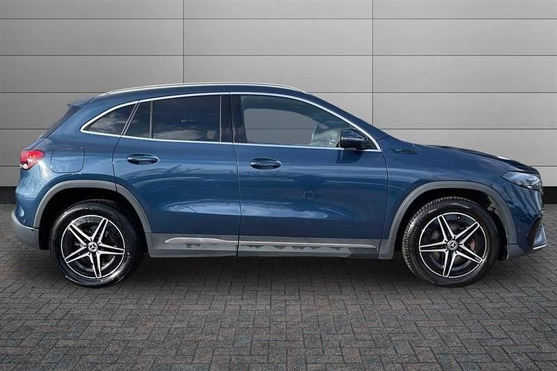 Used Mercedes EQA250 AMG line 139 kW (190 HP) 2021 Denim blue SUV