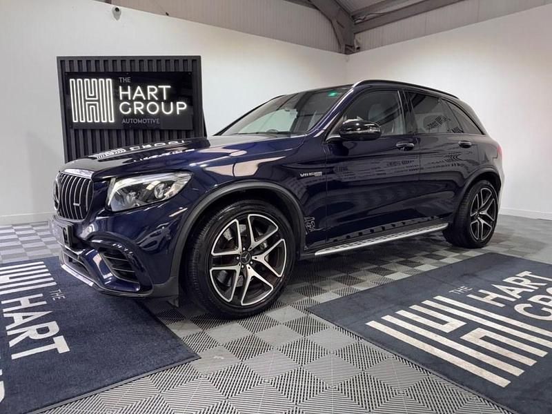 Used Mercedes GLC63 AMG Premium 476 HP (350 kW) 2018 Blue SUV