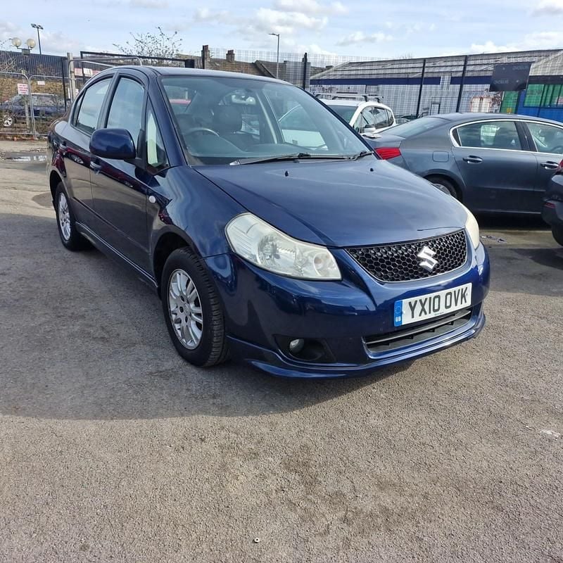 Blue Used 2010 Suzuki SX4 GLX Sedan | £1,295 (Fair price) - Image 1/4