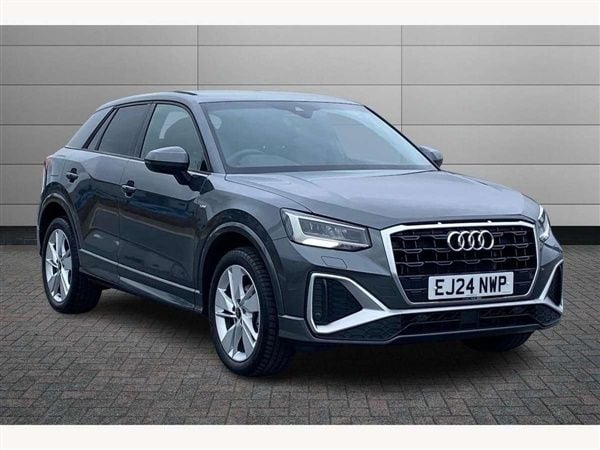Daytona grey Used 2024 Audi Q2 S-Line SUV | £23,995 (A bit pricey) - Image 1/4