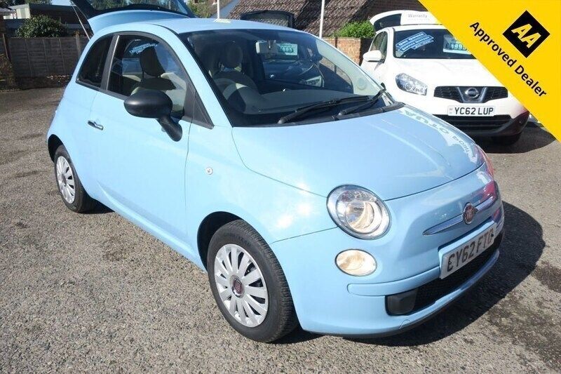 Blue Used 2012 Fiat 500 Pop Hatchback | £3,995 (A bit pricey) - Image 1/3