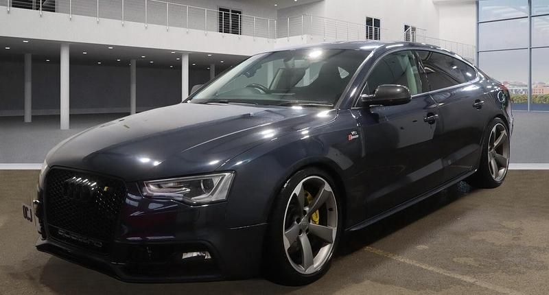 Used Audi A5 Black Edition 2013 Blue Coupe