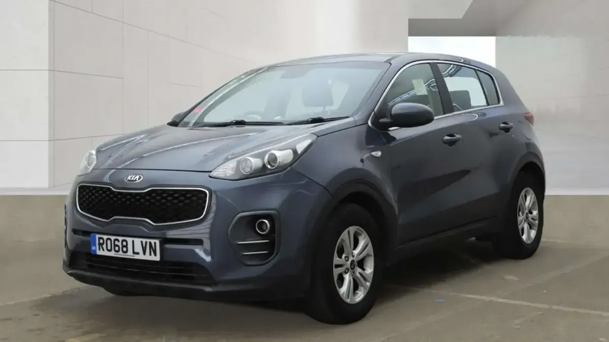 Used Kia Sportage 115 HP (84 kW) 2018 Blue SUV