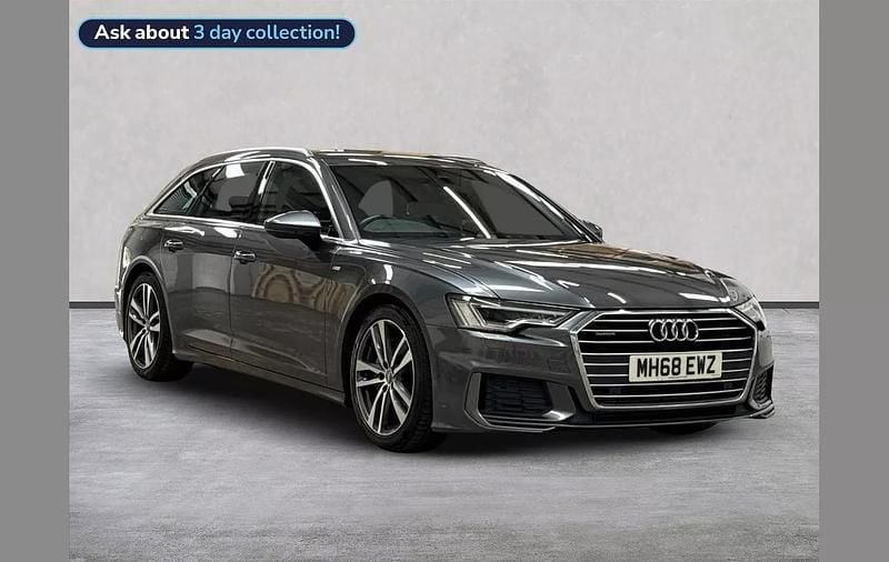 Grey Used 2019 Audi A6 S-Line Estate | £26,301 (Fair price) - Image 1/4