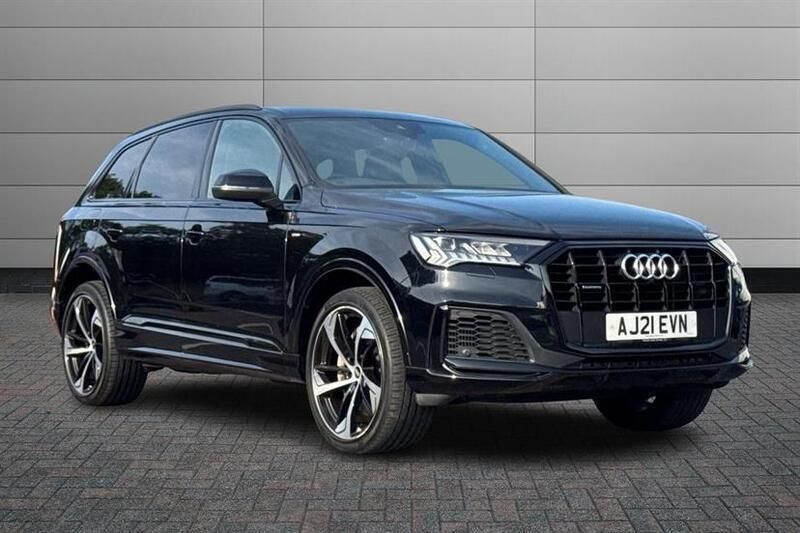 Orca black Used 2021 Audi Q7 Comfort SUV | £42,595 (Super price) - Image 1/4