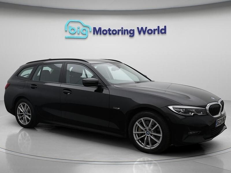 Black Used 2021 BMW 330e Estate | £19,800 (Super price) - Image 1/4