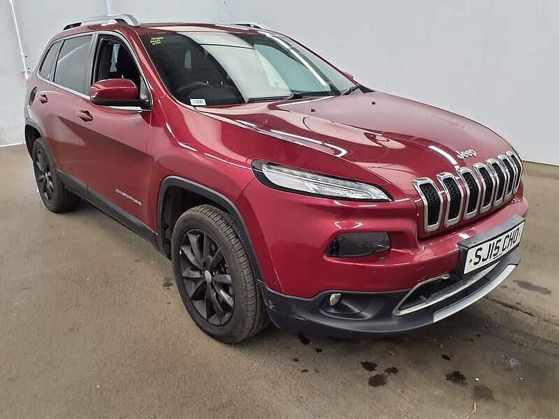 Used Jeep Cherokee Limited 170 HP (125 kW) 2015 Red SUV