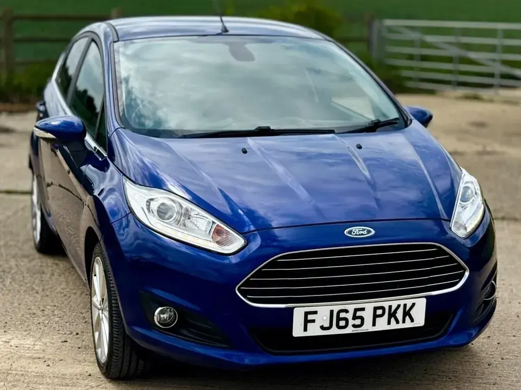 Used Ford Fiesta Titanium X 2015 Blue Hatchback