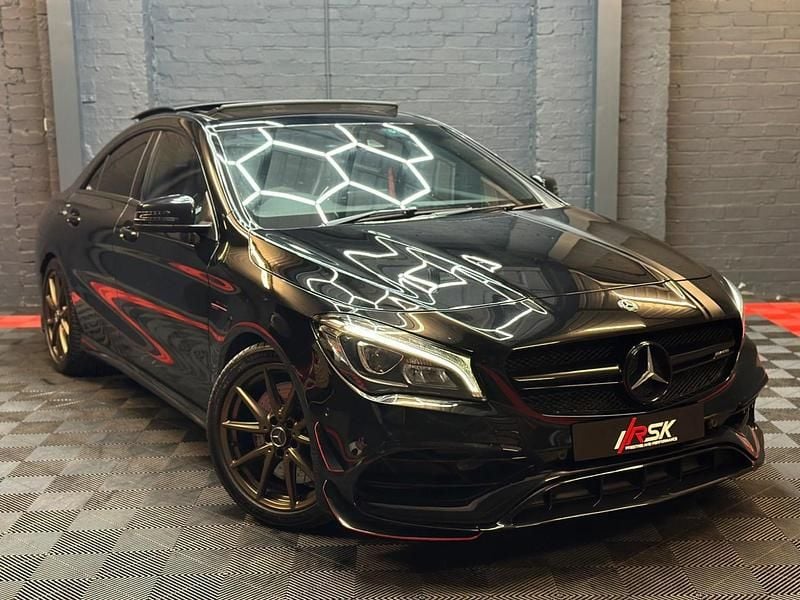 Black Used 2018 Mercedes CLA45 AMG AMG Sedan | £22,495 (Fair price) - Image 1/4