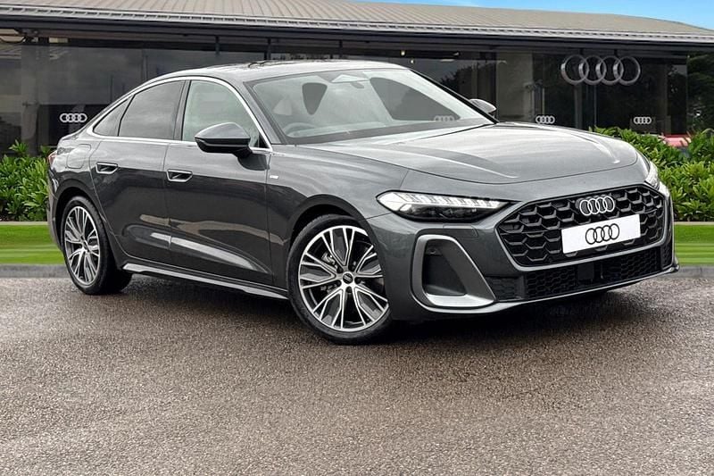 New Audi A5 S-Line 2026 Grey Hatchback