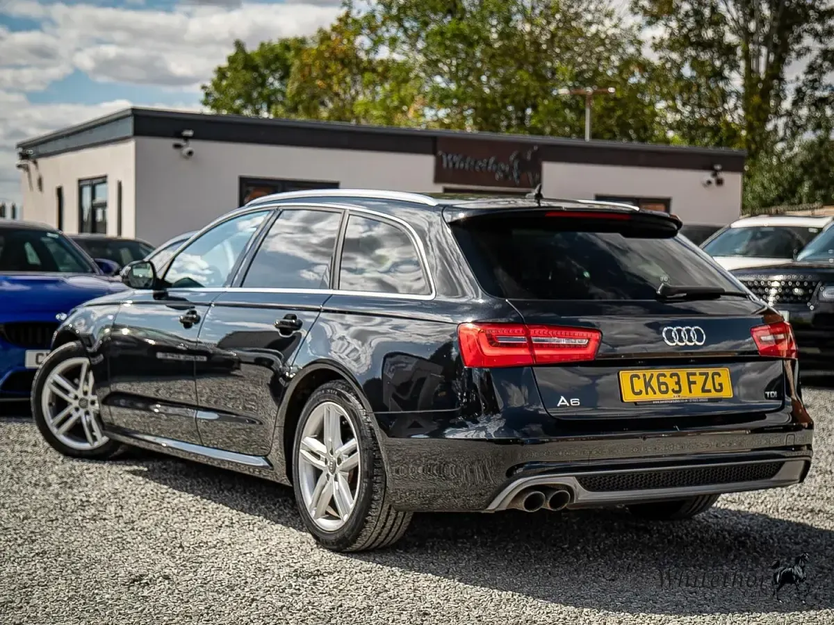 Used Audi A6 S-Line 2013 Black Estate