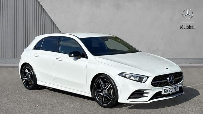 Used Mercedes A180 AMG Line Premium 136 HP (100 kW) 2023 White