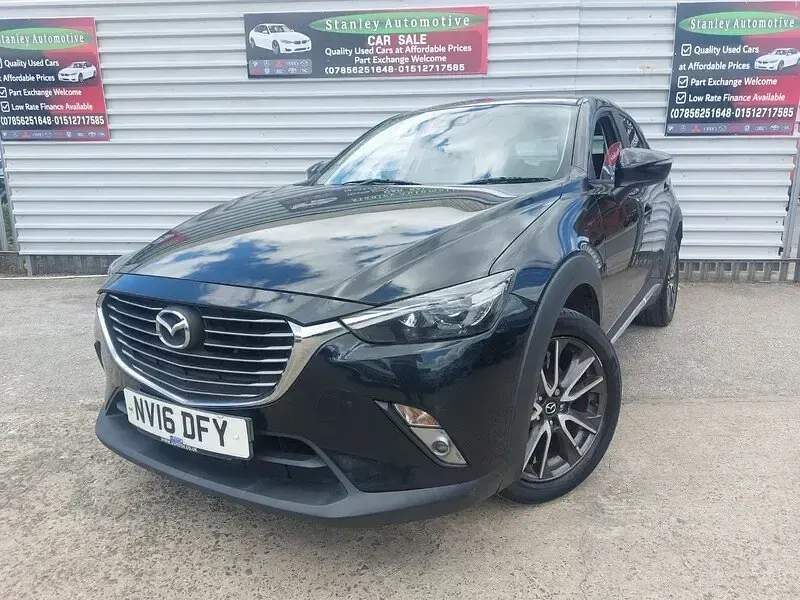 Used Mazda CX-3 Inclusive 105 HP (77 kW) 2016 Black SUV