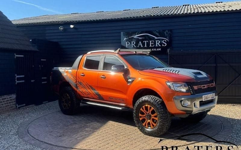 Used Ford Ranger Wildtrack 200 HP (147 kW) 2015 Orange Pickup