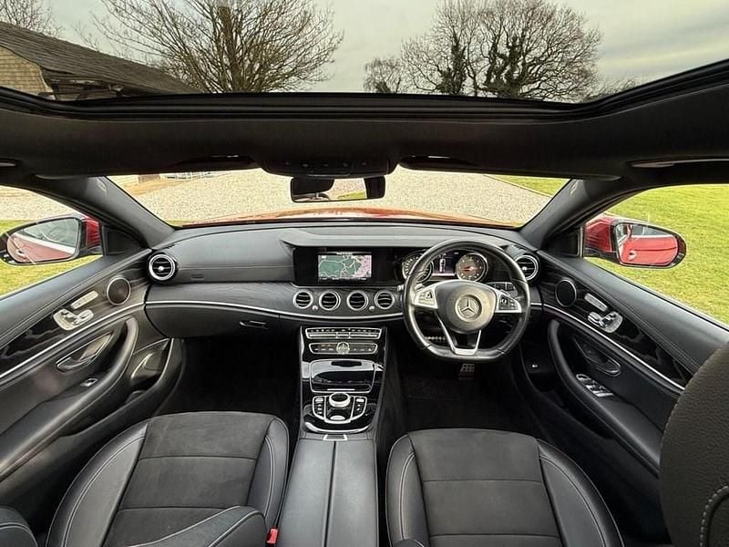 Used Mercedes E220 AMG line 2017 Red Estate