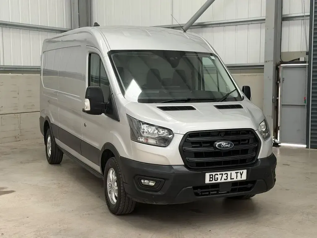 Used Ford Transit Trend 130 HP (95 kW) 2023 Silver Van