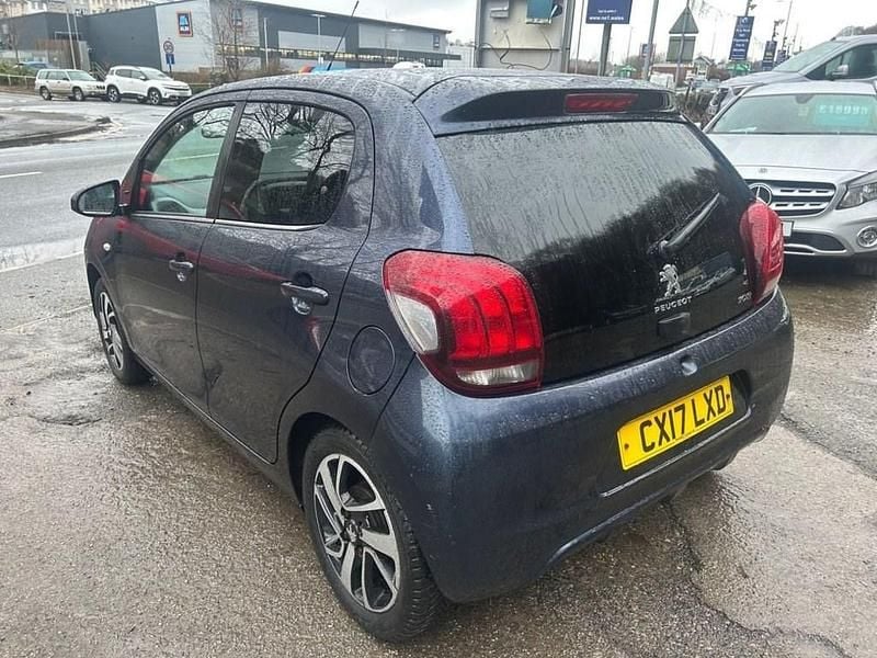 Used Peugeot 108 Allure 82 HP (60 kW) 2017 Blue Hatchback